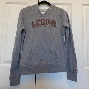 Women's Grey Lehigh Hoodie, Size M